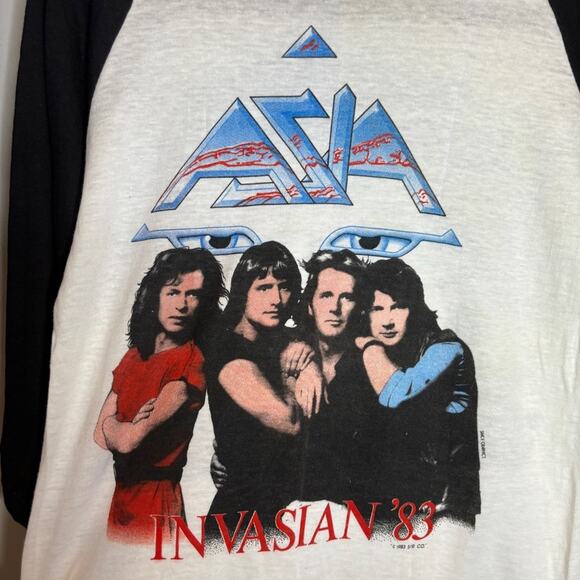 Vintage 80's Asia Invasion Tour T-shirt - Picture 8 of 10